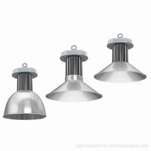 90W LED High Bay Light, Aluminum Alloy Body, with Glass Lens and Cree XML LED